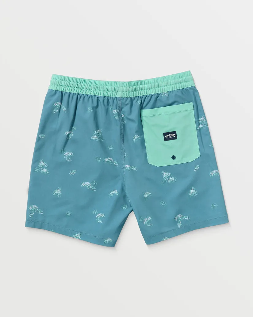 Billabong Sundays Layback 17" Trunks - BLUE sold by Sun Diego Boardshops product image thumbnail 2