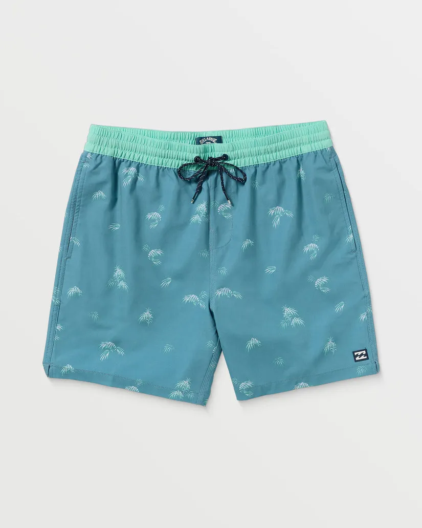 Billabong Sundays Layback 17" Trunks - BLUE sold by Sun Diego Boardshops