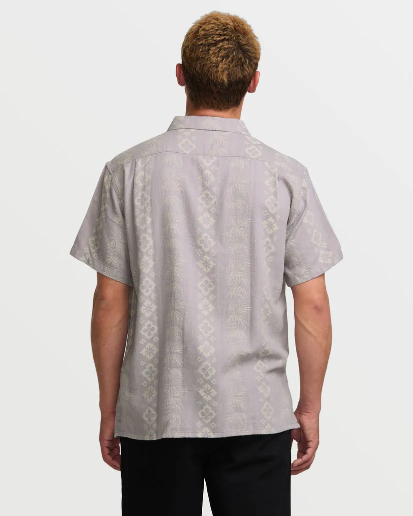 Billabong Sundays Jacquard Short Sleeve Shirt - PURPLE sold by Sun Diego Boardshops product image thumbnail 2