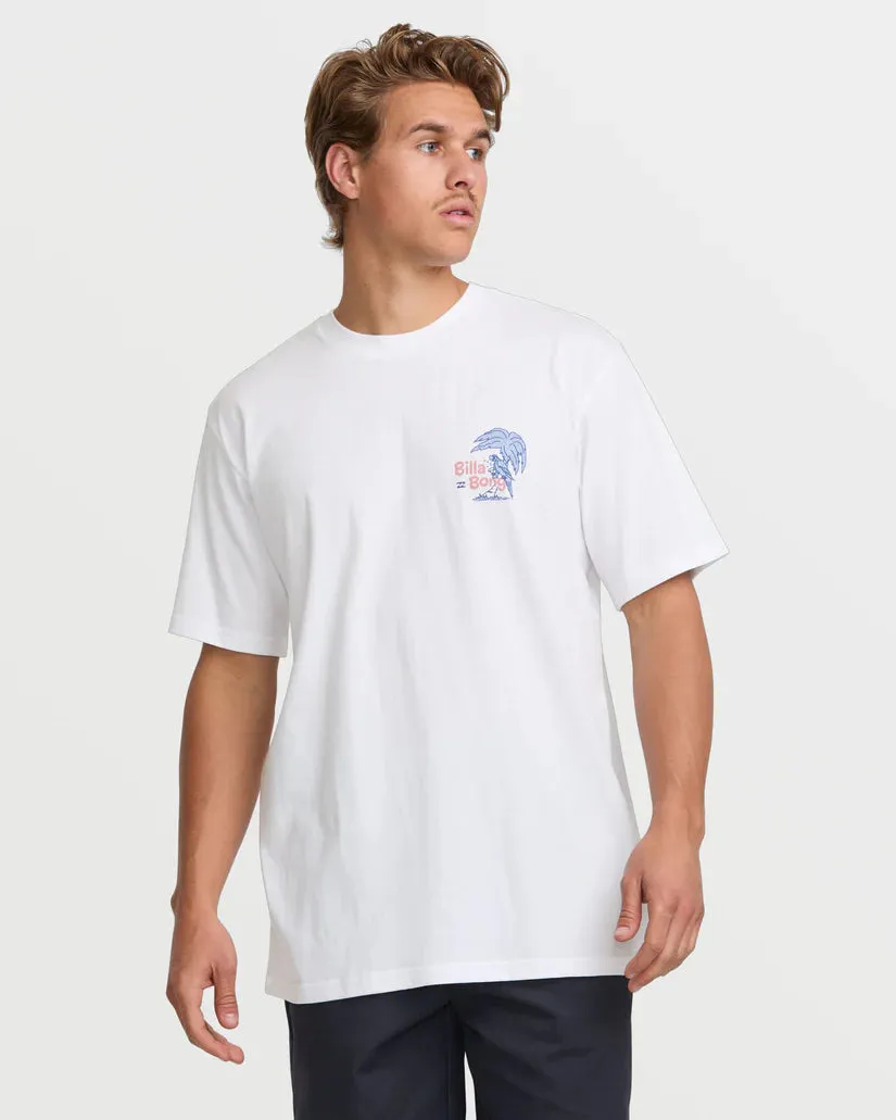 Billabong Good Signs Premium Short Sleeve Tee - WHITE sold by Sun Diego Boardshops product image thumbnail 2