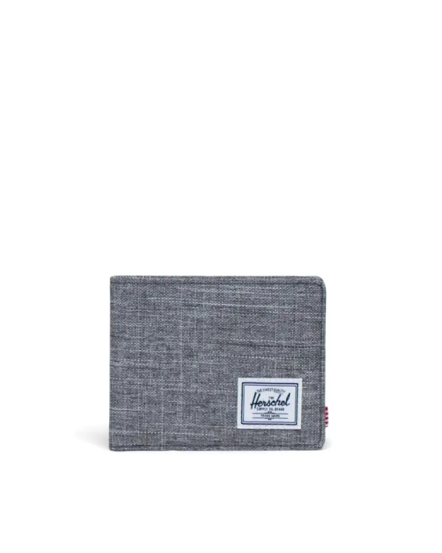 Herschel Supply Co Roy Wallet - Raven Cross Hatch sold by Sun Diego Boardshops