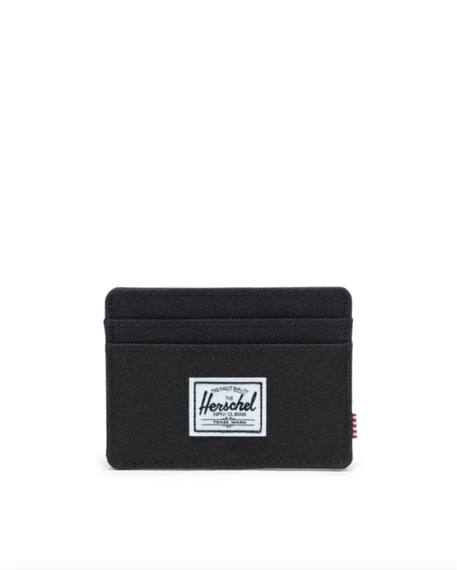 Herschel Supply Co Charlie Cardholder Wallet - Black sold by Sun Diego Boardshops