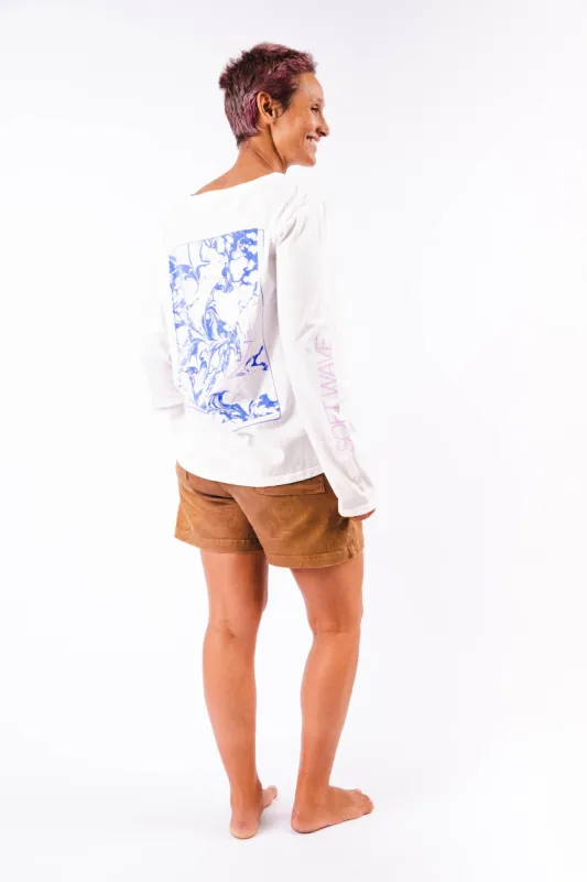 KASSIA+SURF IDEAL x KASSIA SOFT WAVE LONG SLEEVE SHIRT (PRE-SALE) sold by Sun Diego Boardshops