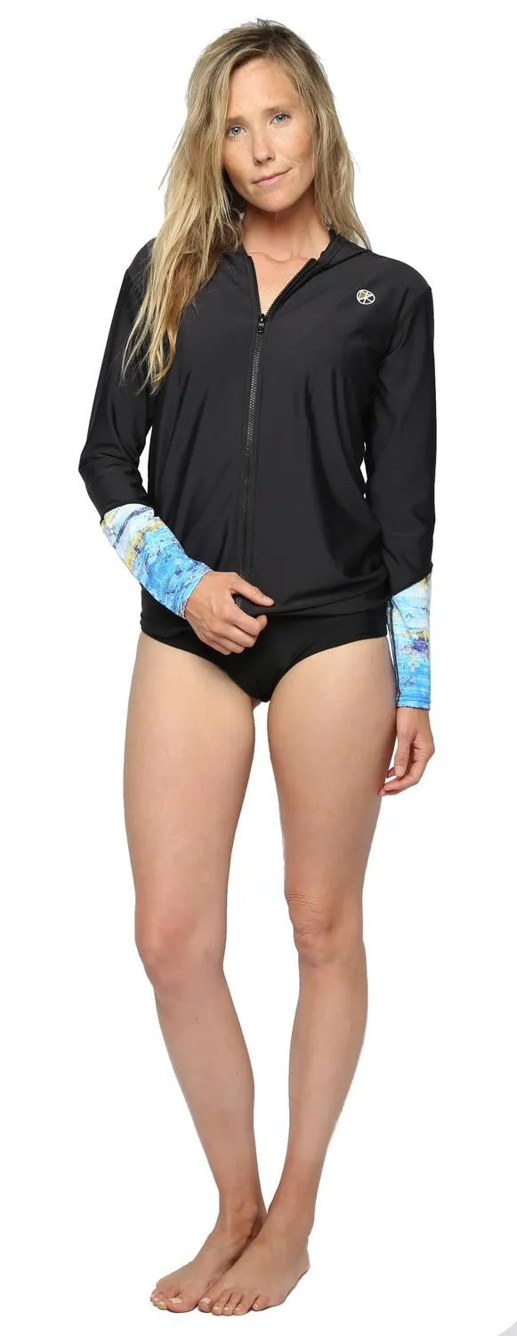KASSIA+SURF Of Earth Front Zip Oversized Hoodie sold by Sun Diego Boardshops product image thumbnail 4