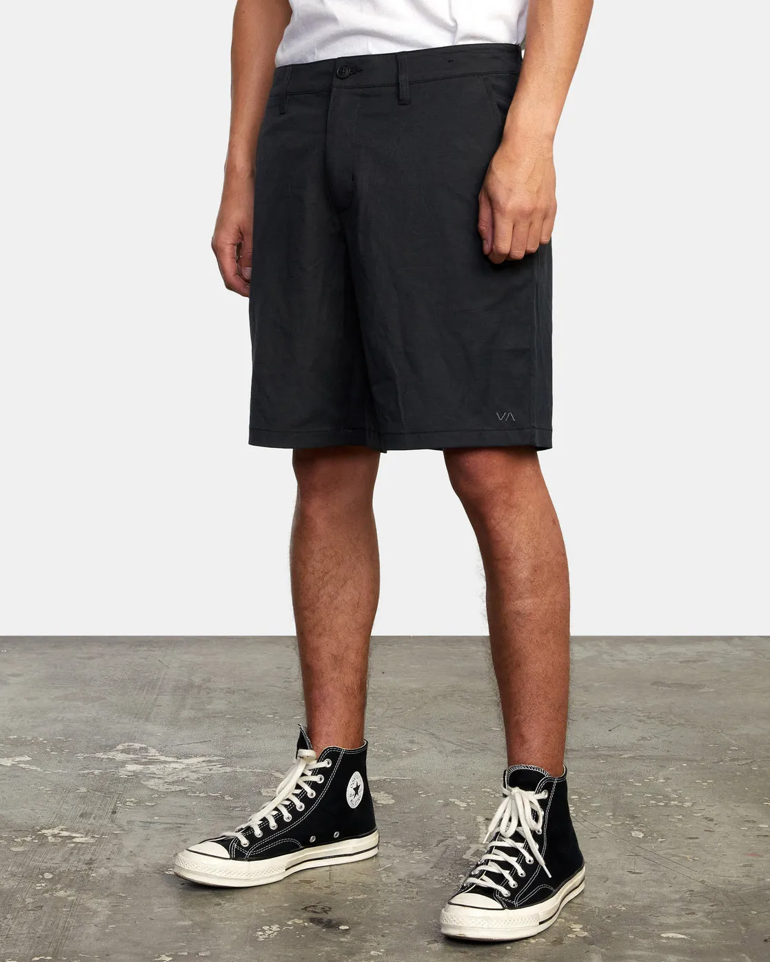 RVCA Back In Hybrid 19" Shorts - Black sold by Sun Diego Boardshops product image thumbnail 3