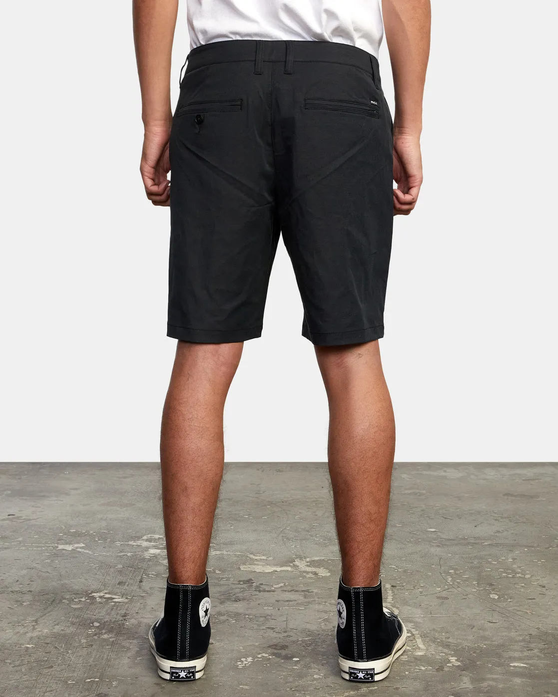 RVCA Back In Hybrid 19" Shorts - Black sold by Sun Diego Boardshops product image thumbnail 2