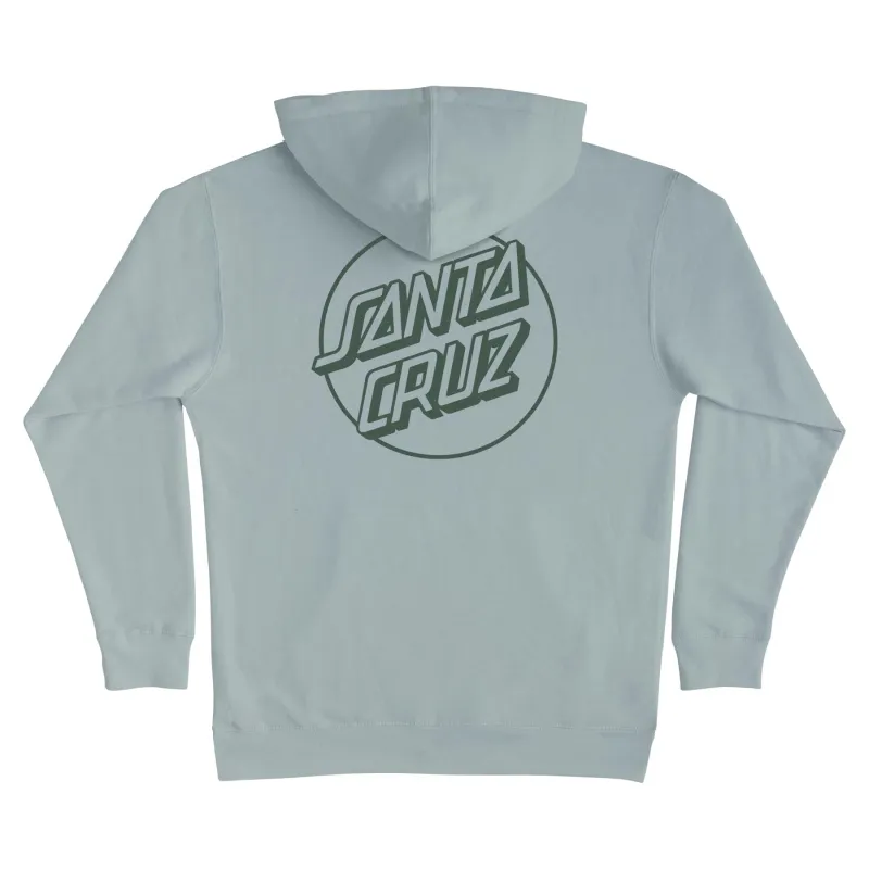 Santa Cruz Opus Dot Men's Hoodie - SAGE sold by Sun Diego Boardshops