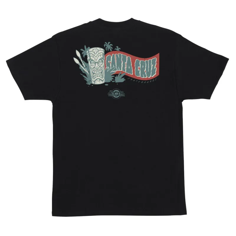 Santa Cruz Roskopp Voodoo Room Men's T-Shirt - BLACK made by Santa Cruz Skateboards