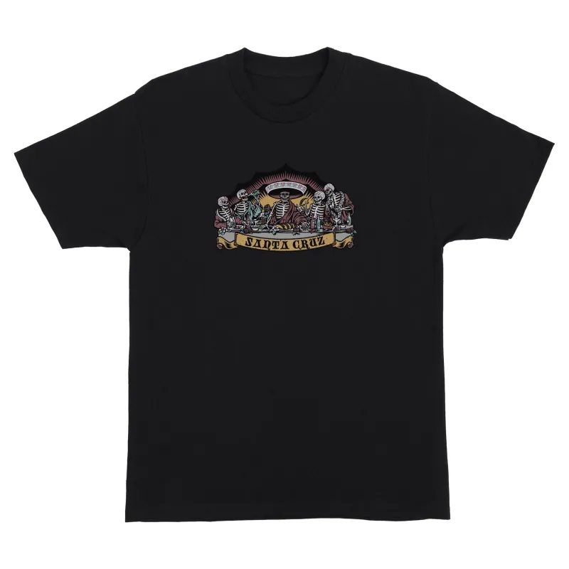Santa Cruz Guzman Dead Diners Men's T-Shirt - BLACK made by Santa Cruz Skateboards