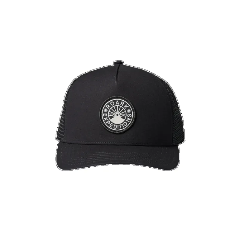 Roark Station Trucker Snapback Hat - BLACK sold by Sun Diego Boardshops