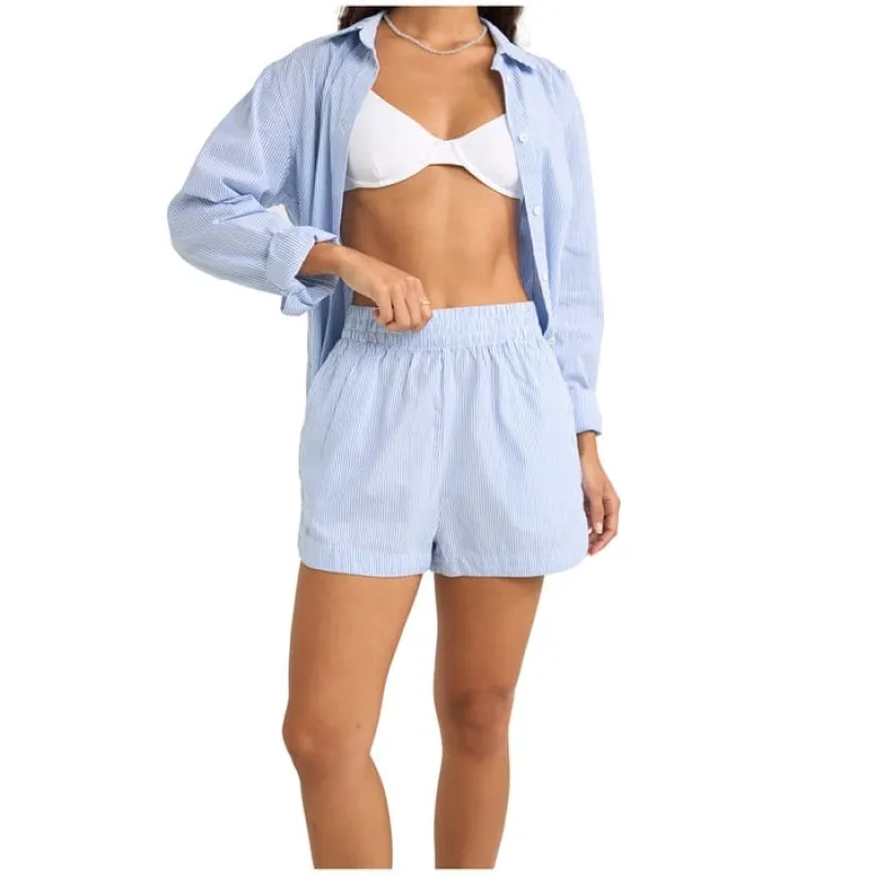 Rhythm Zephyr Stripe Shorts - BLUE sold by Sun Diego Boardshops