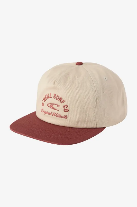 O'Neill CUTLER SNAPBACK HAT - KHAKI sold by Sun Diego Boardshops