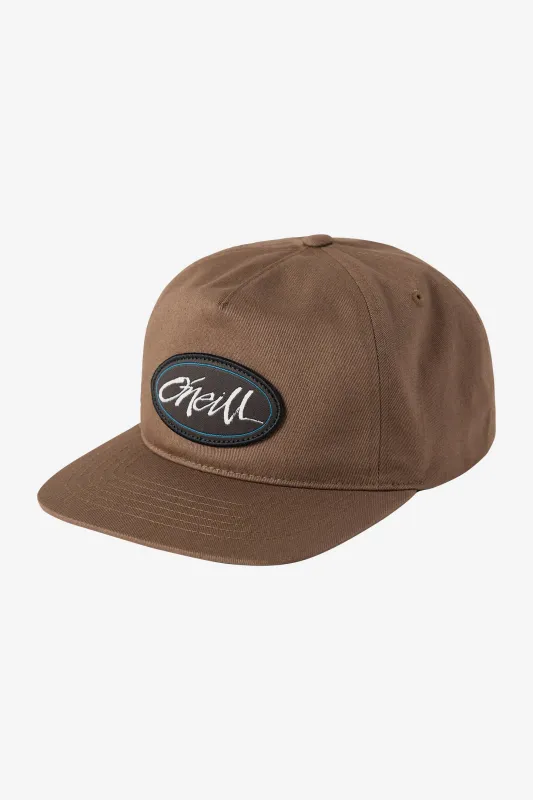 O'Neill NEWBS SNAPBACK HAT - CHOCOLATE CHIP sold by Sun Diego Boardshops