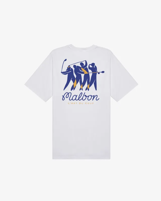 Malbon Golf Citron Pocket T-Shirt - BLACK | Parallel