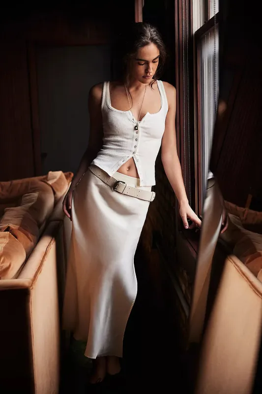 Free People End Game Pointelle Tank - SUGAR SWIZZLE sold by Sun Diego Boardshops