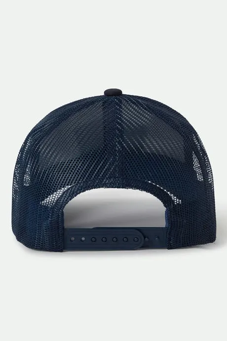 Brixton Regal Netplus Trucker Hat - WASHED NAVY/WHITE sold by Sun Diego Boardshops product image thumbnail 2