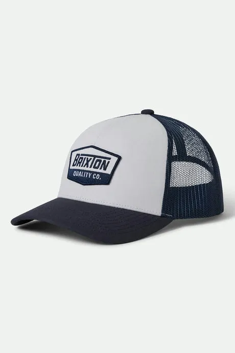 Brixton Regal Netplus Trucker Hat - WASHED NAVY/WHITE sold by Sun Diego Boardshops