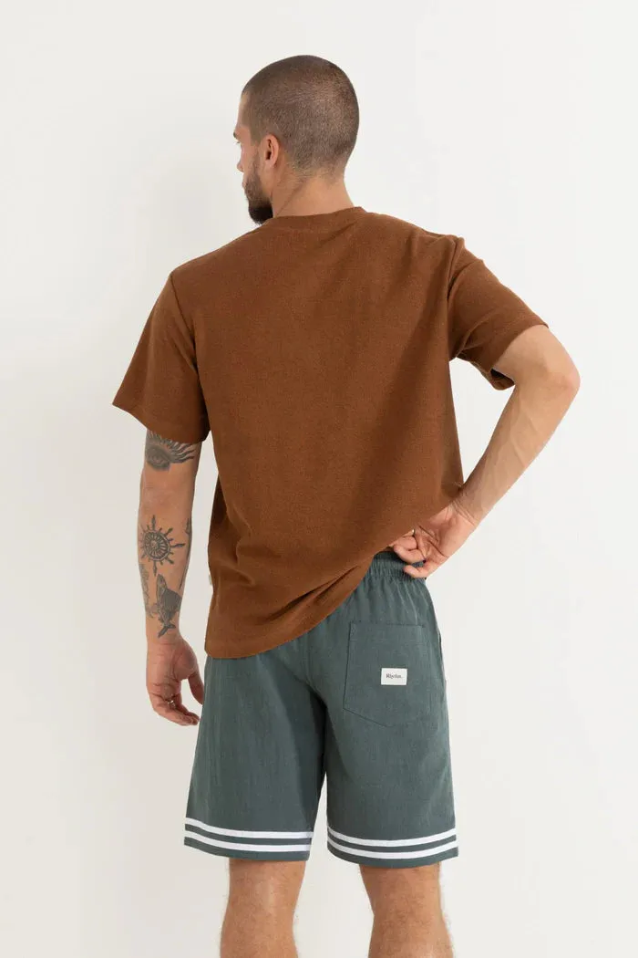 Rhythm Vickers Vintage Terry Ss T-Shirt - BROWN sold by Sun Diego Boardshops product image thumbnail 3