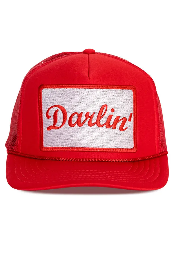 That Friday Feeling Darlin' Trucker Hat - RED sold by Sun Diego Boardshops