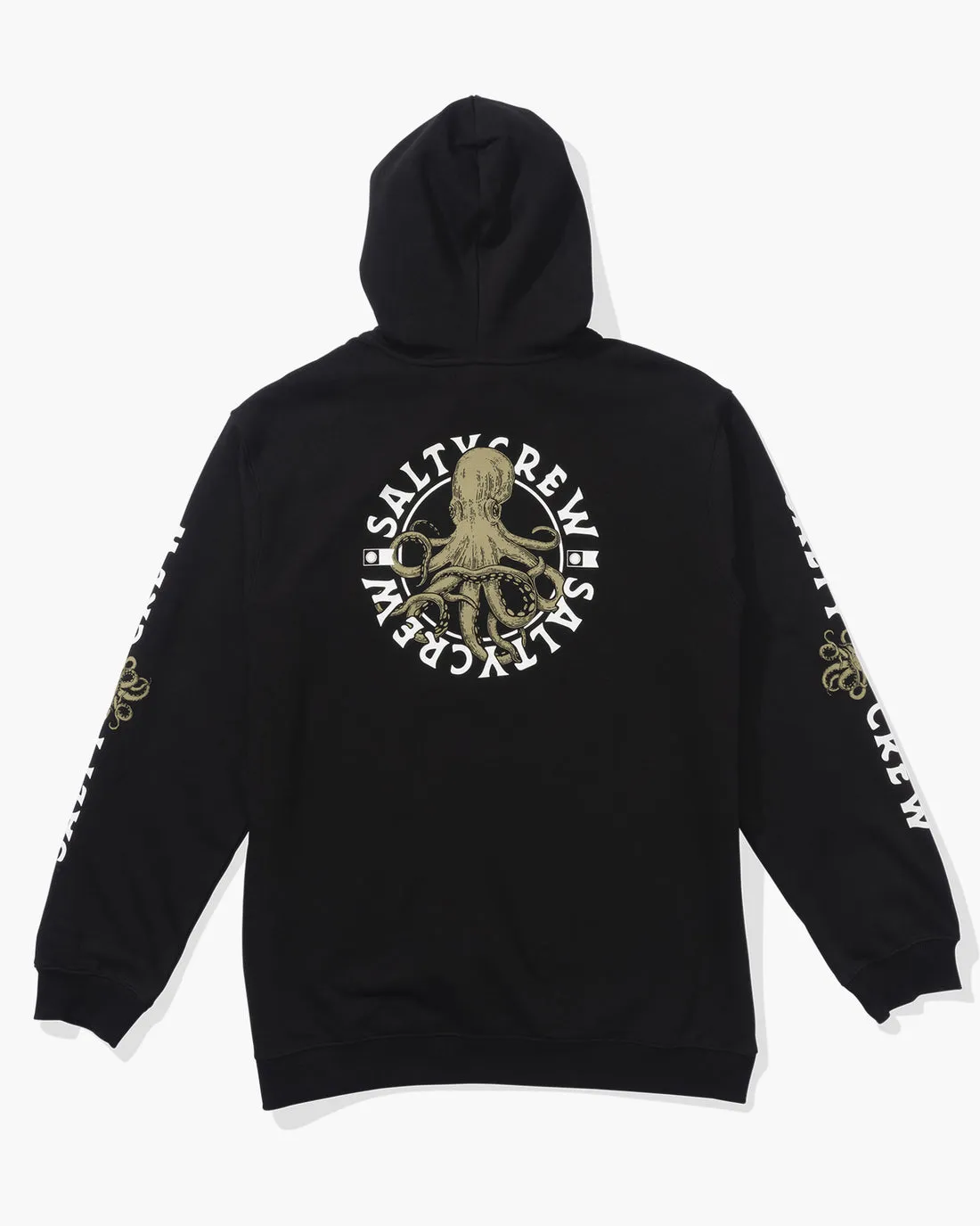 Salty Crew Tentacles Fleece Hoodie - BLACK sold by Sun Diego Boardshops product image thumbnail 2