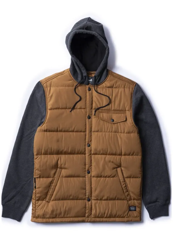 Vissla Creators Marin Eco Hooded Jacket - RUBBER sold by Sun Diego Boardshops