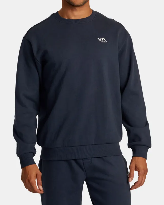 RVCA VA Essential Sweatshirt - INDIGO made by RVCA