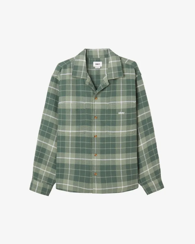 Obey BIGWIG SIMON SHIRT - LILY PAD MULTI sold by Sun Diego Boardshops