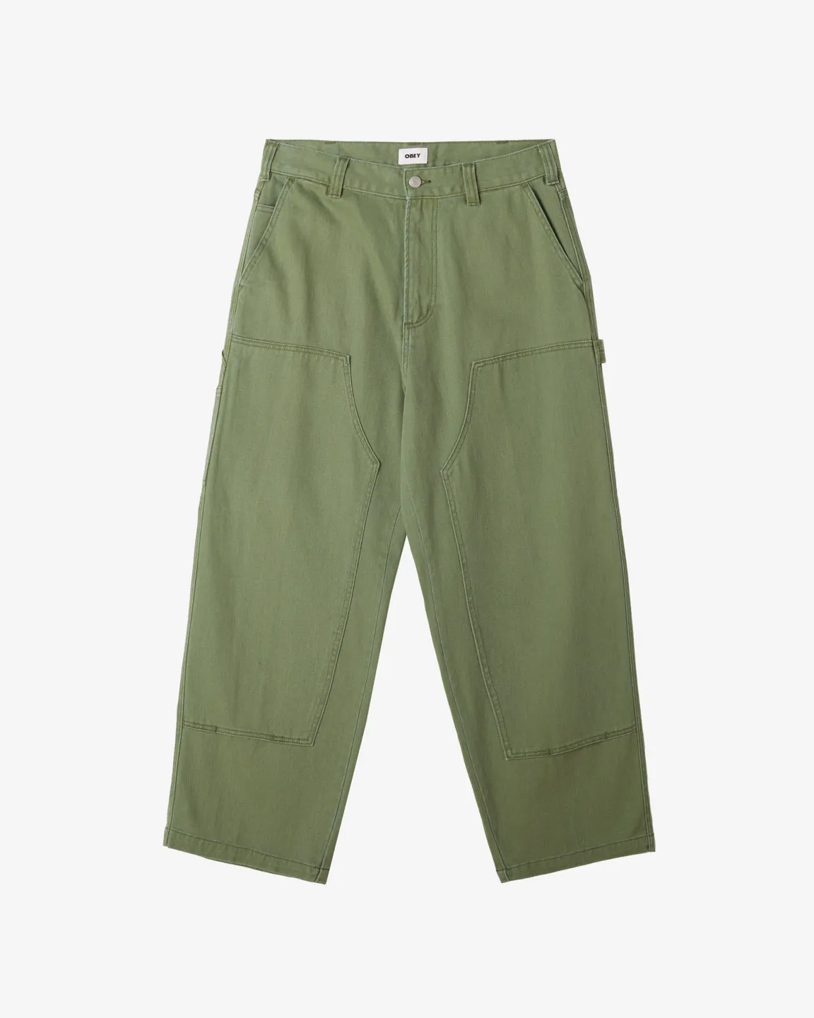 Obey BIGWIG CARPENTER DENIM - DUCK GREEN FADED WASH sold by Sun Diego Boardshops