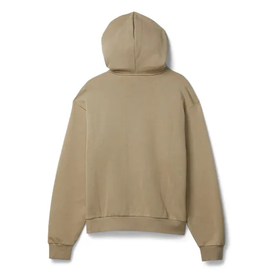 Nike Full-Zip Fleece Skate Hoodie - KHAKI/WHITE sold by Sun Diego Boardshops product image thumbnail 2