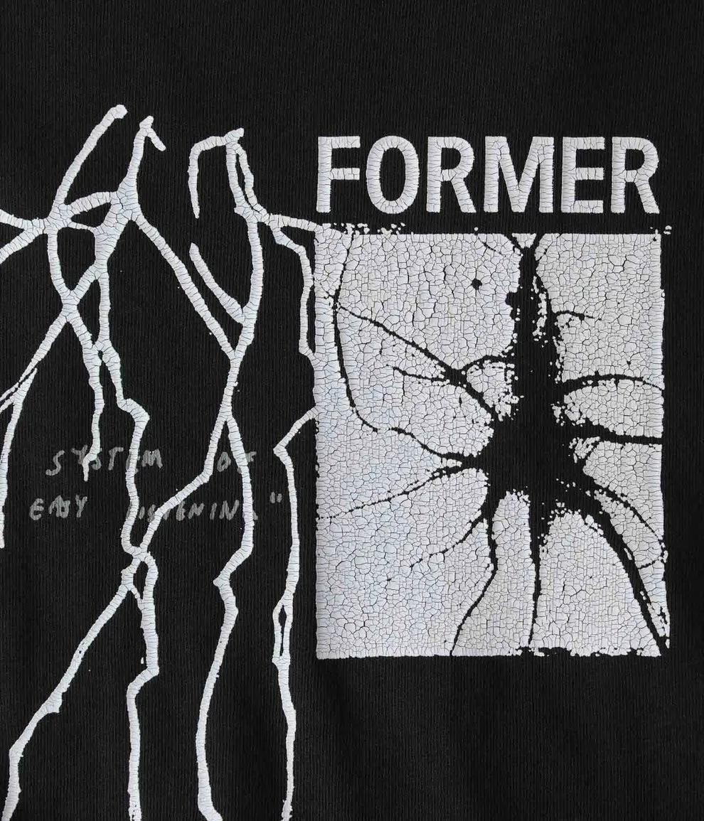 FORMER Scrawl T-Shirt - WASHED BLACK sold by Sun Diego Boardshops product image thumbnail 3