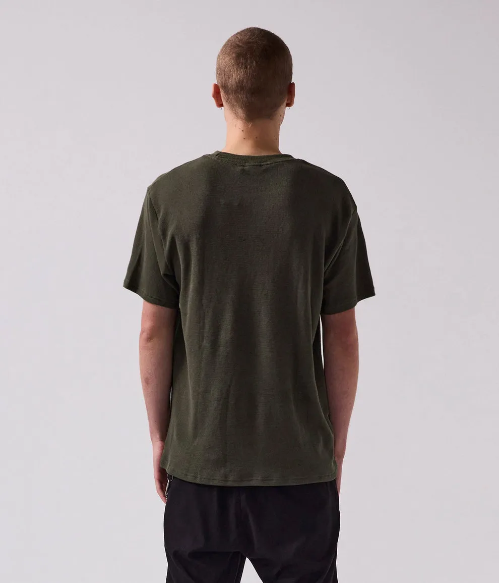 FORMER Franchise Waffle T-Shirt - ARMY sold by Sun Diego Boardshops product image thumbnail 2