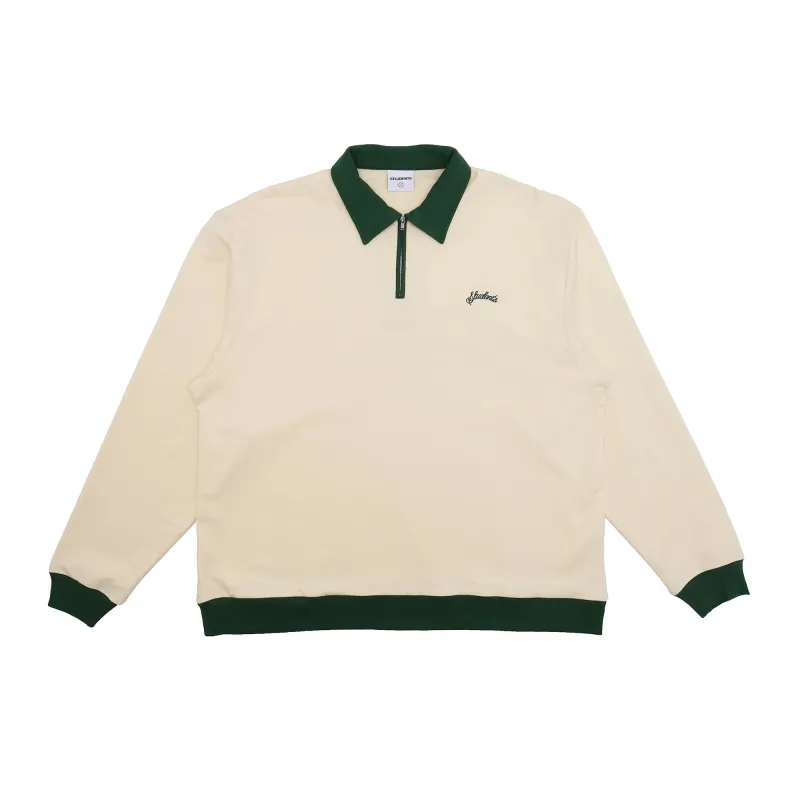 Students Golf Archibald LS Polo - CREAM sold by Sun Diego Boardshops