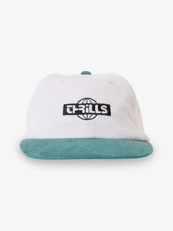 THRILLS Reverb 6 Panel Cap - JASPER GREEN made by Thrills