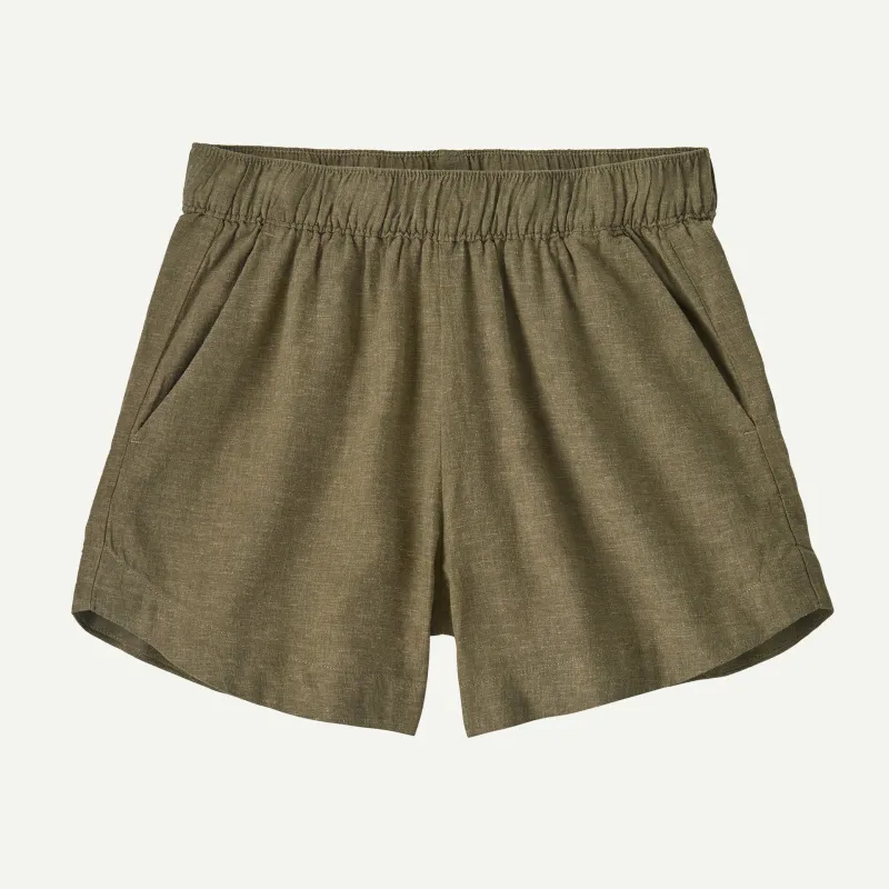 Patagonia Women's 3½" Garden Island Shorts - ROCK GREEN sold by Sun Diego Boardshops