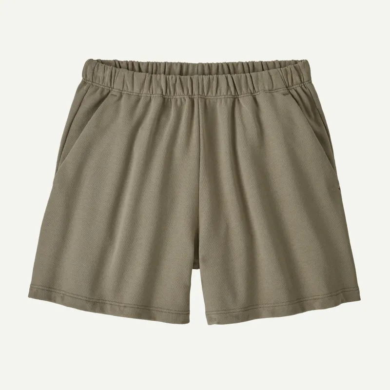 Patagonia Women's Regenerative Organic Certified Cotton Essential Shorts - ROCK GREEN sold by Sun Diego Boardshops