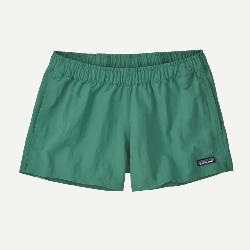 Patagonia Women's Barely Baggies 2½" Shorts - GREEN sold by Sun Diego Boardshops