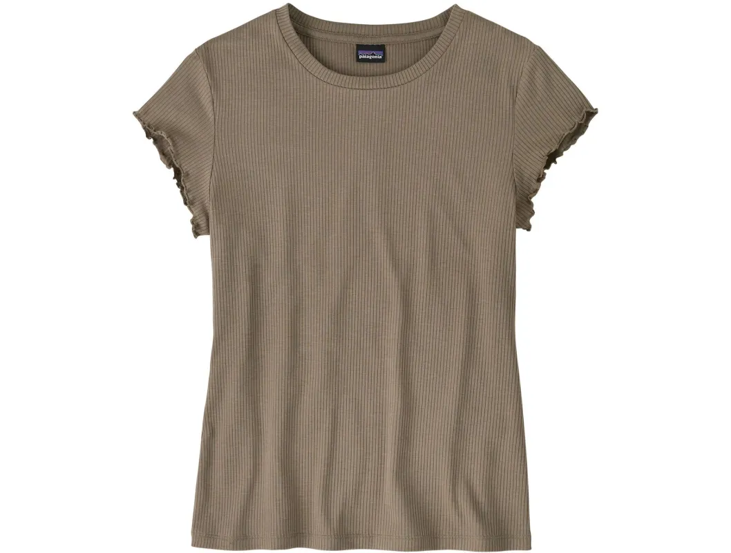 Patagonia Women's Rib-Knit Top - GREY sold by Sun Diego Boardshops
