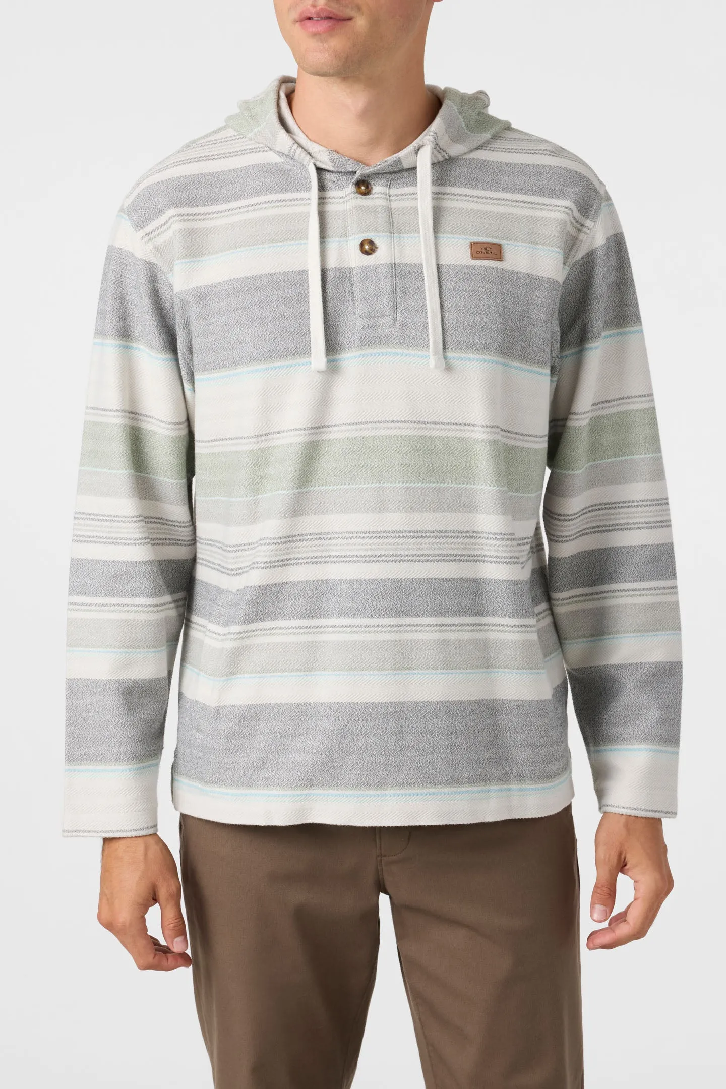 O'Neill BAVARO STRIPE PULLOVER - NATURAL sold by Sun Diego Boardshops