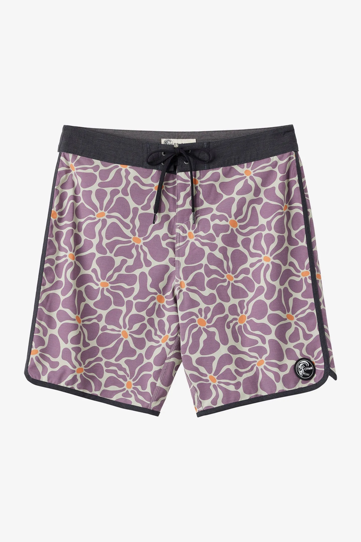O'Neill OG PRINT SCALLOP 18" BOARDSHORTS - GRAPE SHAKE sold by Sun Diego Boardshops