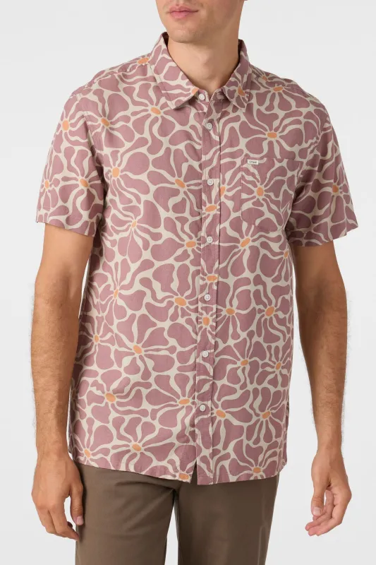 O'Neill OG ECO PRINT STANDARD SHIRT - GRAPE SHAKE sold by Sun Diego Boardshops