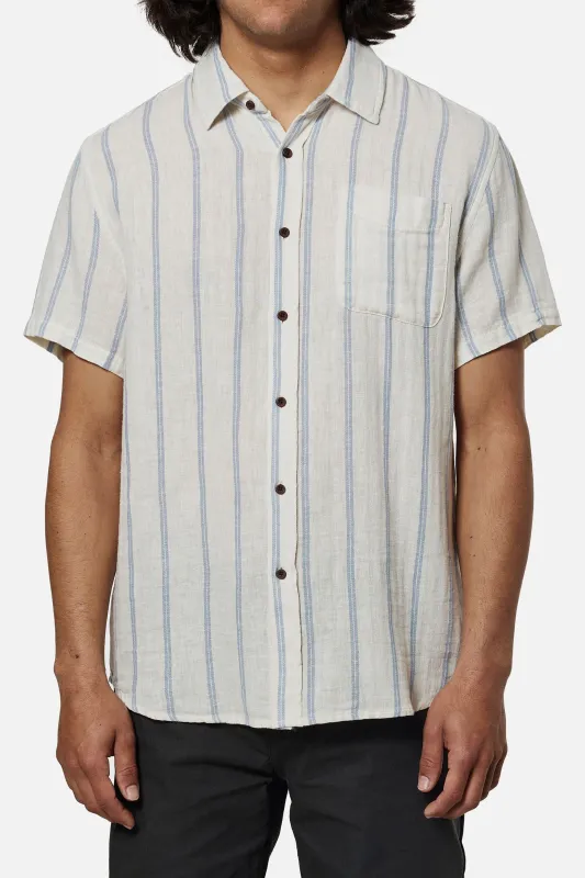 KATIN ALAN STRIPE SHIRT - VINTAGE WHITE sold by Sun Diego Boardshops