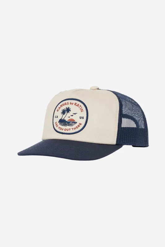 KATIN KEYS TRUCKER HAT - NAVY sold by Sun Diego Boardshops
