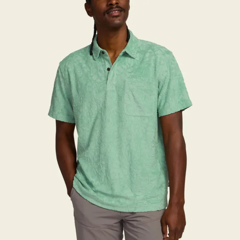 HOWLER BROS Plusherman Terry Polo - MINTY sold by Sun Diego Boardshops