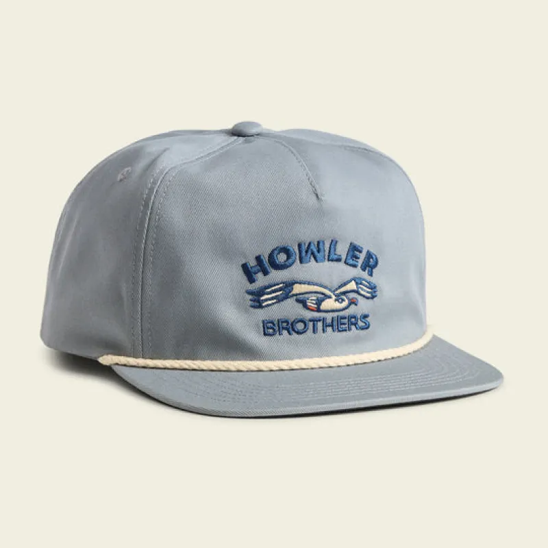 HOWLER BROS Lone Gull Snapback - STONE BLUE sold by Sun Diego Boardshops