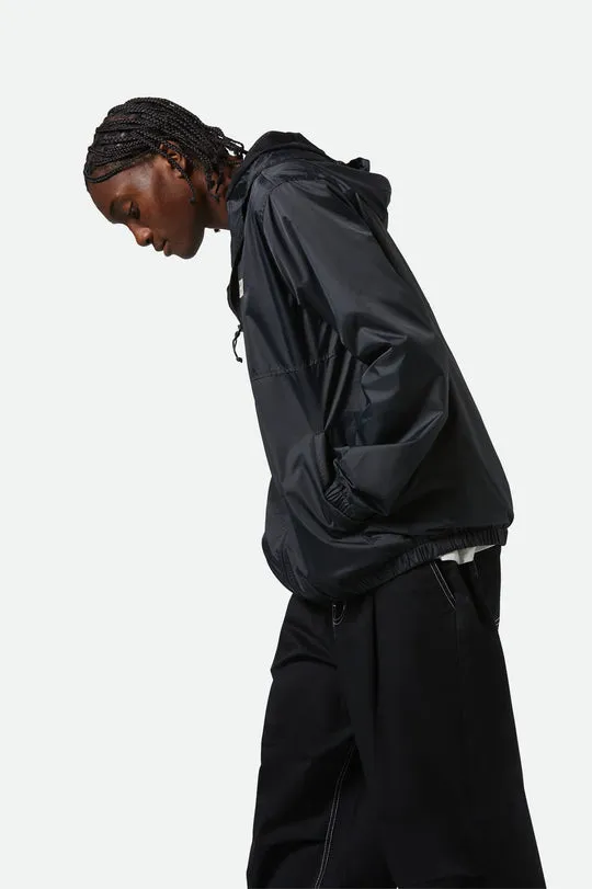 Brixton Claxton Woodburn Lightweight Jacket - BLACK sold by Sun Diego Boardshops product image thumbnail 3