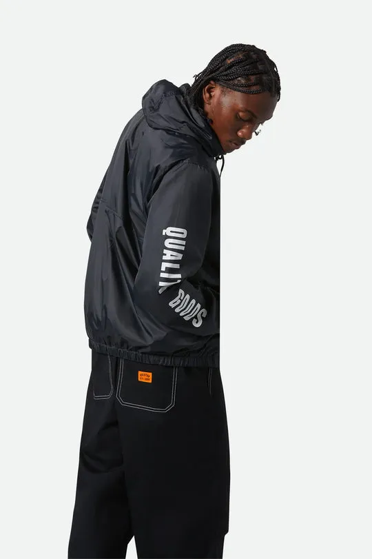 Brixton Claxton Woodburn Lightweight Jacket - BLACK sold by Sun Diego Boardshops product image thumbnail 4