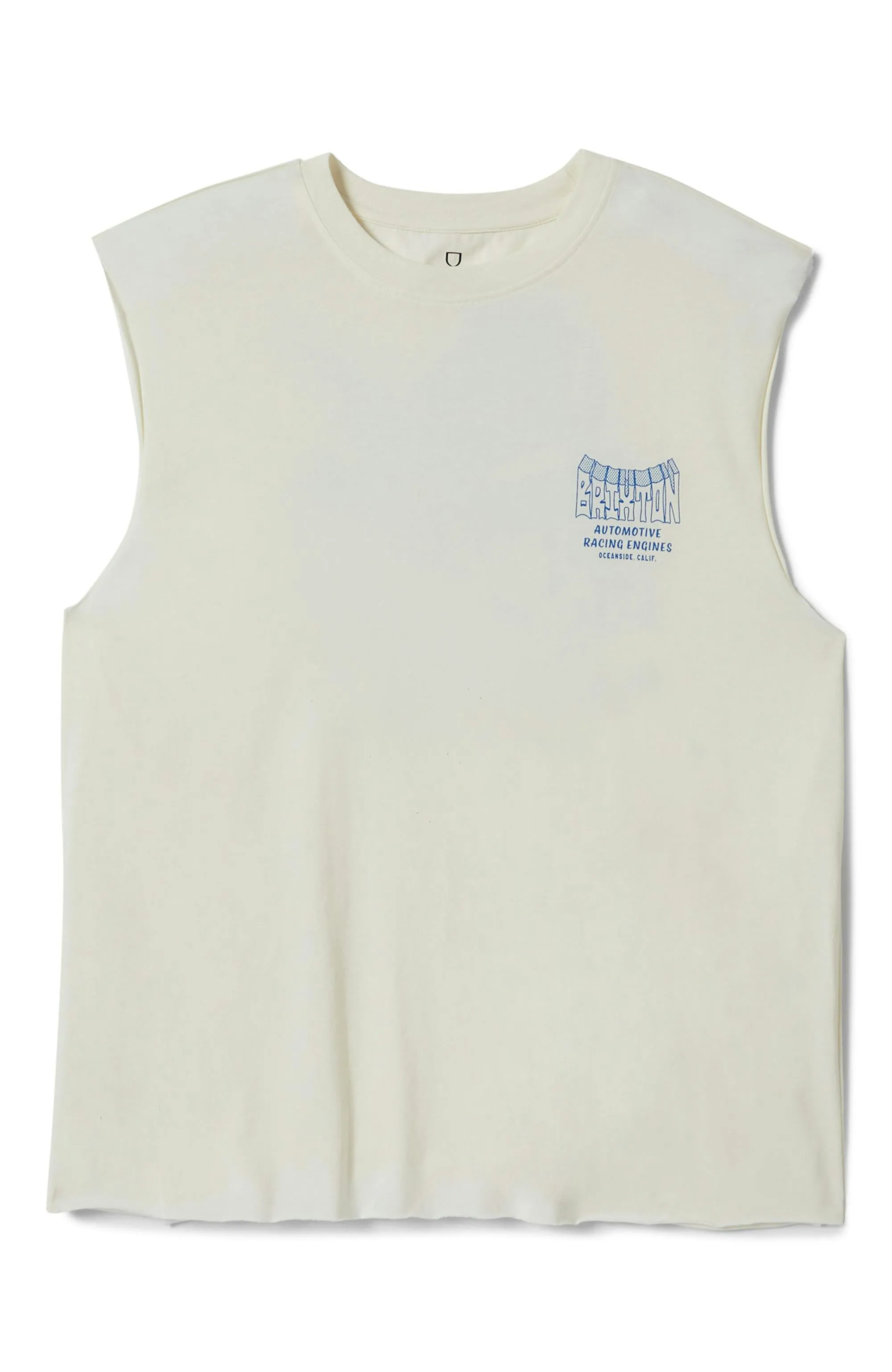 Brixton Horsepower S/S Standard T-Shirt - WHITE sold by Sun Diego Boardshops product image thumbnail 2
