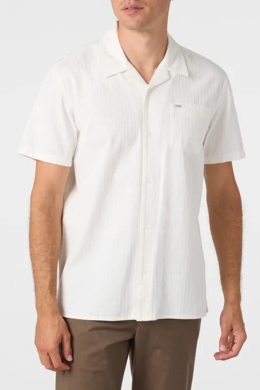 O'Neill OG ECO STRIPE STANDARD SHIRT - WHITE sold by Sun Diego Boardshops
