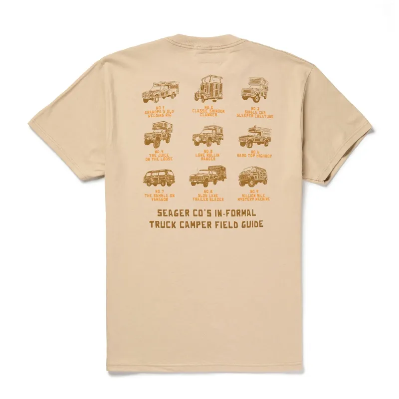 Seager Informal Truck Guide Tee - CREAM sold by Sun Diego Boardshops