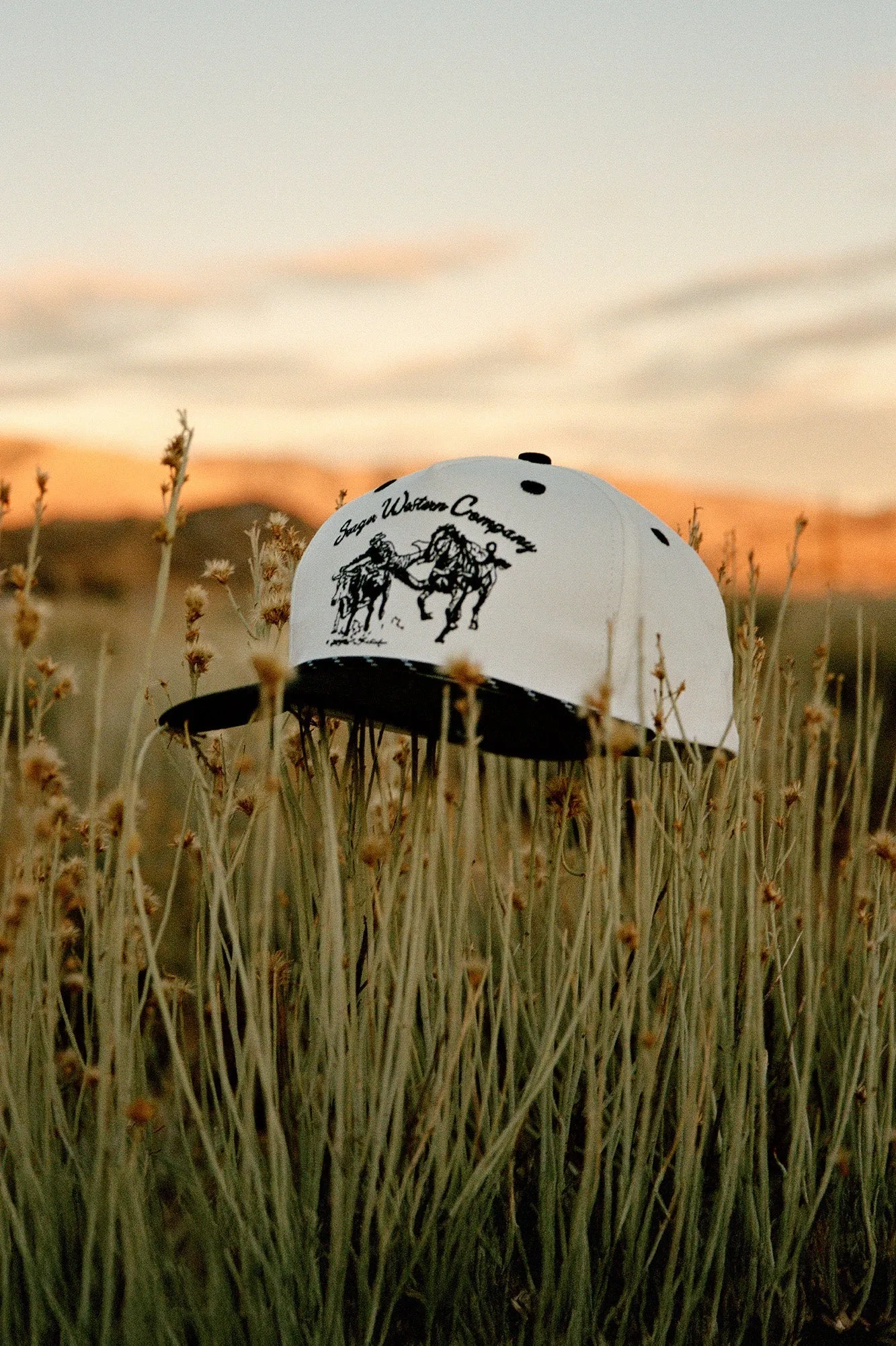 Seager Los Rios Canvas Snapback - CREAM/ BLACK sold by Sun Diego Boardshops product image thumbnail 3